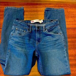 Levi's Kid’s Classic Blue Straight Leg Jeans